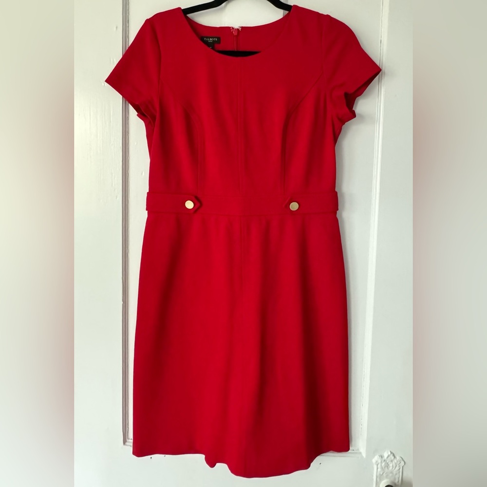 Women’s | Talbots | Red Dress | Petit 4